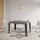  Tavolo Allungabile 140-224x80x77 cm Flame Tortora 