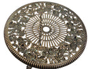 Set Tavolo e 2 Sedie da Giardino in Alluminio Verona Bronzo