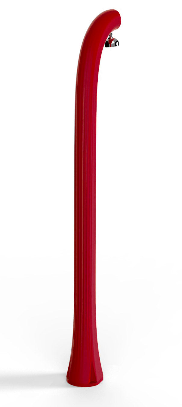 Doccia Solare da Esterno Giardino 30L Miscelatore Arkema Jolly Plus Ruby