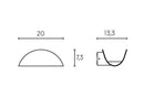 Applique da Esterno a LED 12W 4000K Sovil Bianco