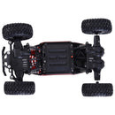 Monster Truck Radiocomandato Scala 1:16 Rosso in ABS e Metallo Velocità Massima 20 km/h 