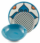 Servizio Piatti 18 Pezzi in Porcellana e Gres Villa d'Este Home Tivoli Cala Lisboa Multicolor