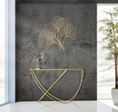 Pannello Glam Leaf 69x5x62 cm in Ferro Oro