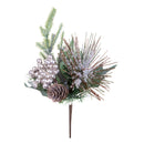 Set 24 Pick Berries Ice H24 cm Champagne