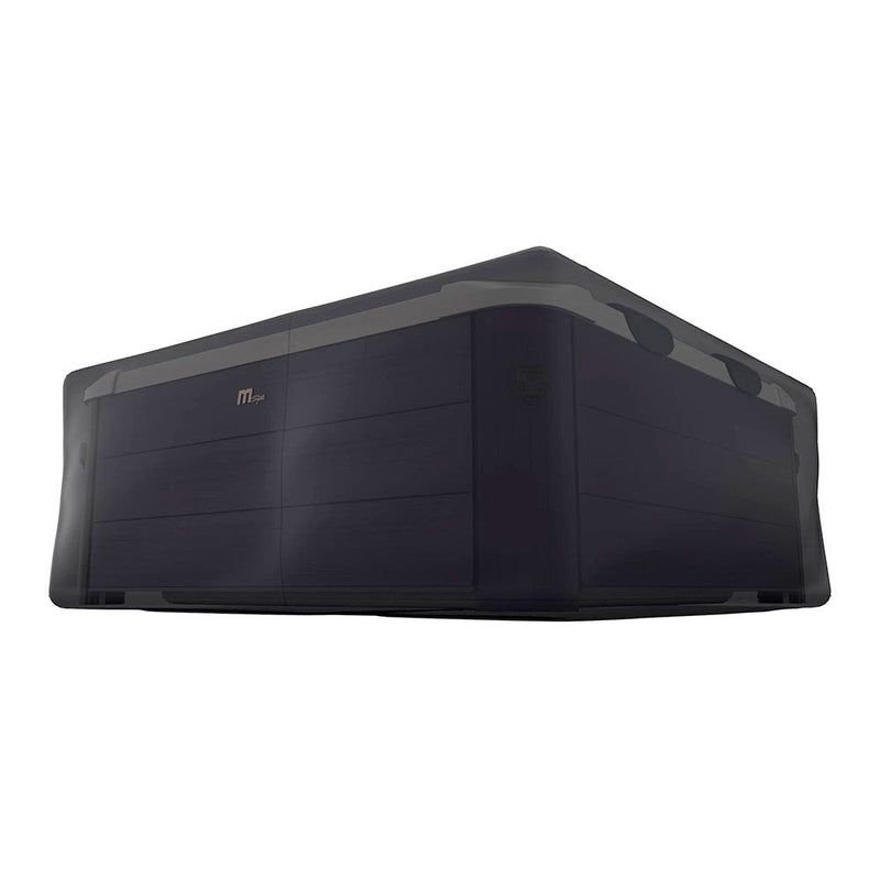 Telo Copertura per Vasca Idromassaggio Spa Tribeca 160x160x65 cm 6 Posti Nera