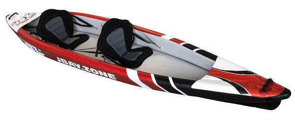 Kayak Gonfiabile Biposto 425x78 cm con Pagaie Zaino e Accessori Jbay.Zone 425 sconto
