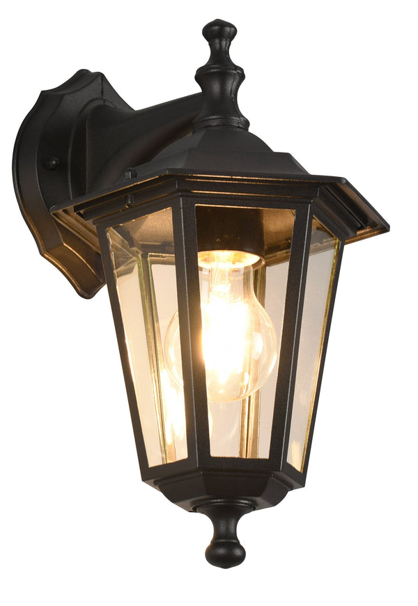 Applique da Esterno Attacco E27 in Alluminio Nero Opaco online