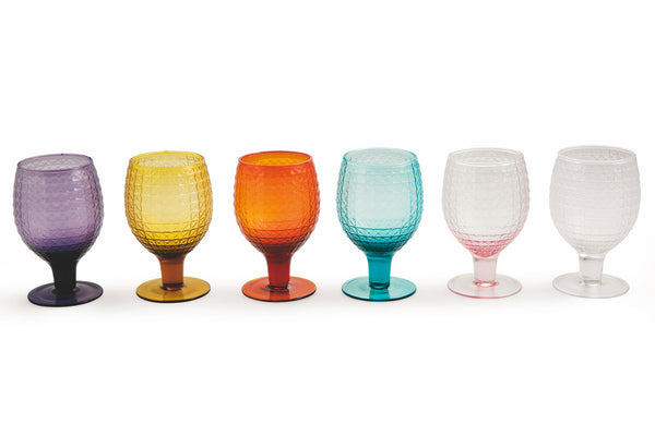 prezzo Set mit 6 Glasbechern Ø7,5x14,5 cm Villa d'Este Home Tivoli Karma