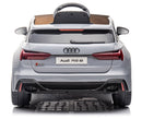 Macchina Elettrica per Bambini 12V con Licenza Audi RS6 Grigia