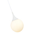 Lampada pendente Pendant in Metallo Dewdrop Bianco