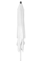 Ombrellone da Giardino 3x3 m Palo Ø48 mm in Alluminio e Poliestere Bianco