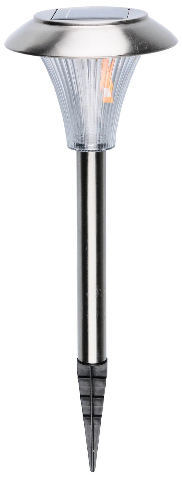 Solar-LED-Gartenlampe aus Stahl Bauer White Light prezzo