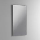 Mobile Bagno Sospeso 135 cm Lavabo Specchio Lampada a LED e Mensola TFT Mactan Sinistra Bianco Rovere e Grigio