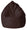 Avalli Brown Kunstleder Pouf Sitzsack