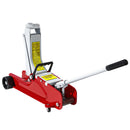 Cric Idraulico Auto con Sollevamento 8-38cm in Acciaio Rinforzato Capacità 2.5 t Rosso  