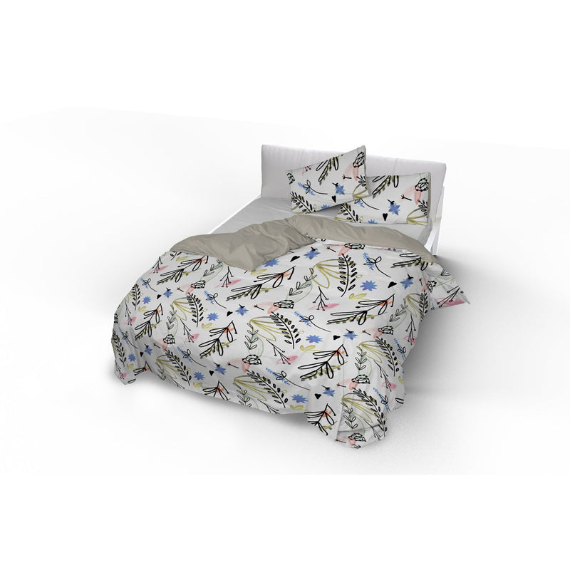 Copripiumino Double Face con Federe Stampato Provenza