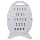 Stufa Alogena 800W 2 Elementi Kooper Thermo Bianca