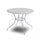 Tavolo da Giardino Ø95xh72 cm in Metallo New Old Bianco
