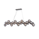 Lampada pendente Modern in Metallo Dallas Cromo