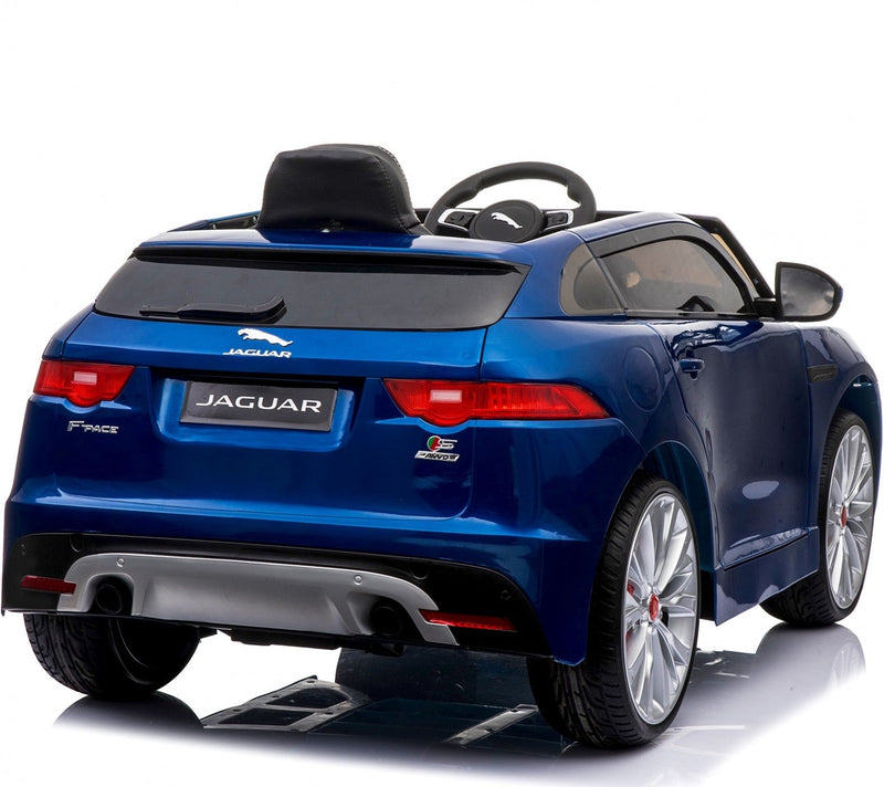 Macchina Elettrica per Bambini 12V con Licenza Jaguar F-Pace Blu