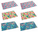 Set 6 Tovagliette 43x28 cm in Plastica Villa d'Este Home Tivoli Fiori