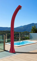 Doccia Solare da Giardino 35L Miscelatore Arkema Happy XL Verde chiaro