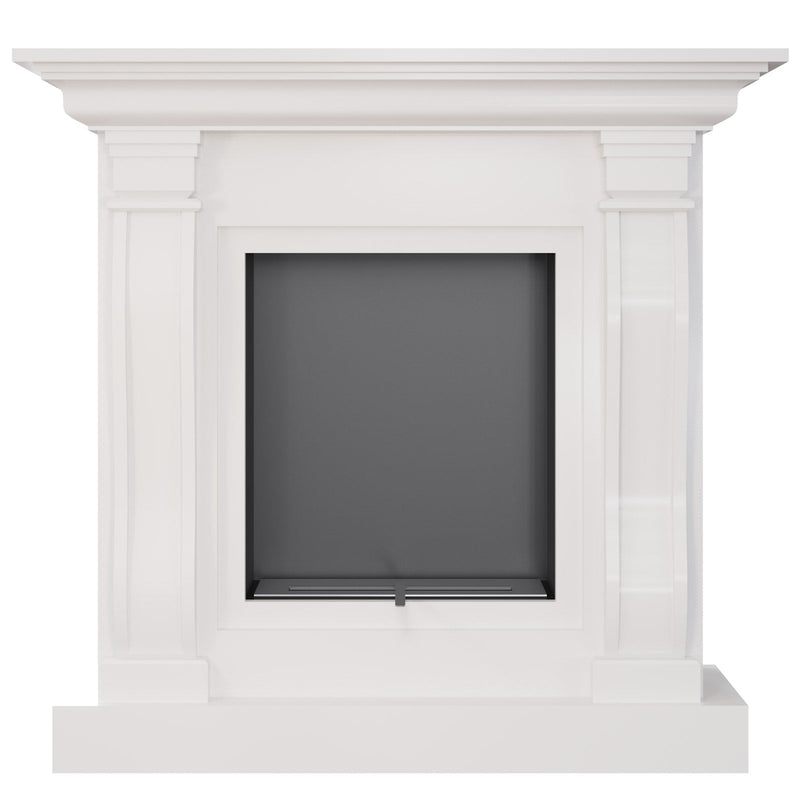 Camino a Bioetanolo da Pavimento 110,9x31,1 cm Flig Odessa Bianco