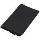 Portalegna per Camino 122x35x123 cm in Acciaio con Copertura  Nero