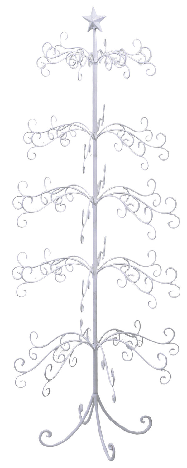 Weihnachtsbaum aus Metall Ø70x154cm Adami Weiß prezzo