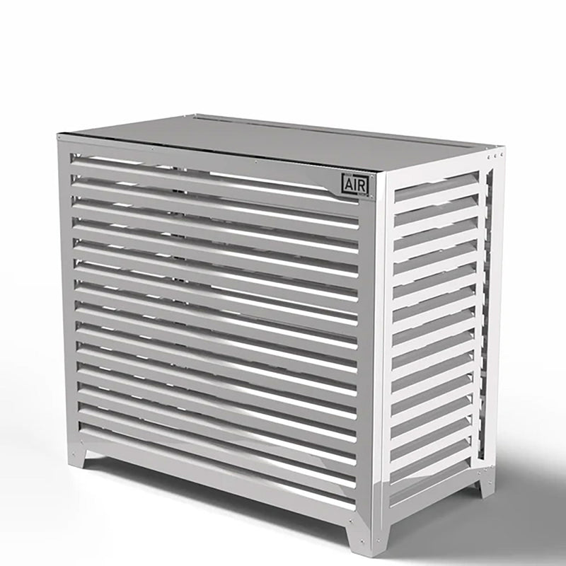 Cover Pompa di Calore 105x65x150 cm installazione a terra vicino la parete Big Blade VL Bianco 