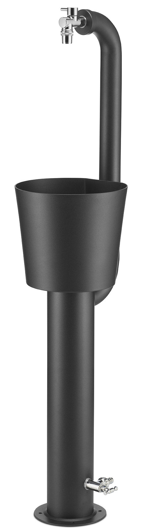 Gartenbrunnen mit Doppelhahn und Eimer Belfer 42/ARRC Cactus Anthrazit acquista