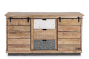 Credenza 2 Ante 3 Cassetti Tudor in Legno