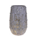 Vaso Stone in Ceramica Decorato H 34,5 cm