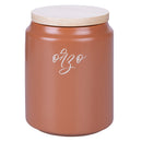 Set 4 Barattoli Cacao Zucchero Caffè Orzo 900 ml in Gres VdE Tivoli 1996 Shades of chocolate