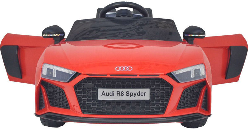 Macchina Elettrica per Bambini 12V con Licenza Audi R8 Spyder Rossa