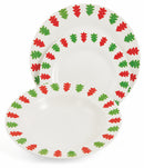 Servizio Piatti 18 Pezzi in Porcellana Soriani Natale
