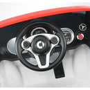 Macchina Elettrica per Bambini 12V Smart Fortwo Cabrio Blu
