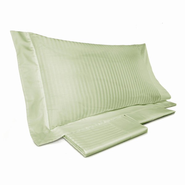 online Bettbezug mit Laken und Kissenbezügen Mitera Rubin Hellgrün Verschiedene Größen