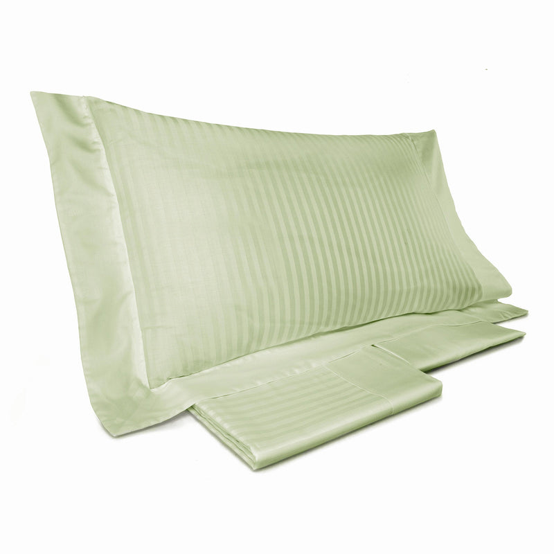 Copripiumino con Lenzuola e Federe Mitera Rubino Verde Chiaro Varie Misure