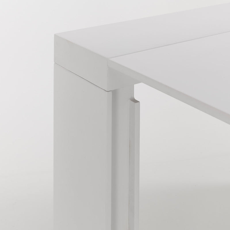 Consolle Allungabile 45/180x90x75 cm in MDF TFT Mahuva Bianco Opaco