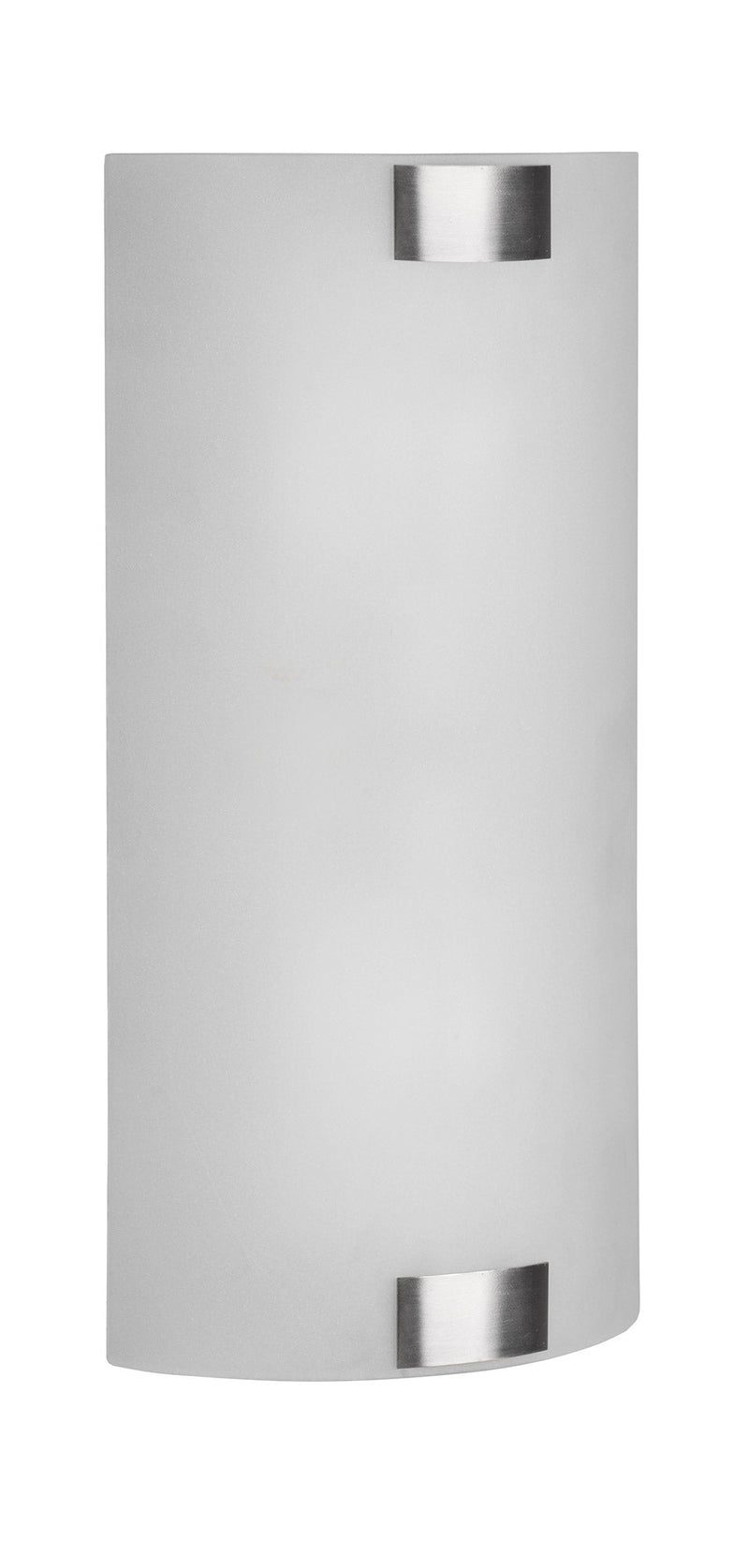 Applique da Interno Attacco E27 in Metallo Nickel Opaco