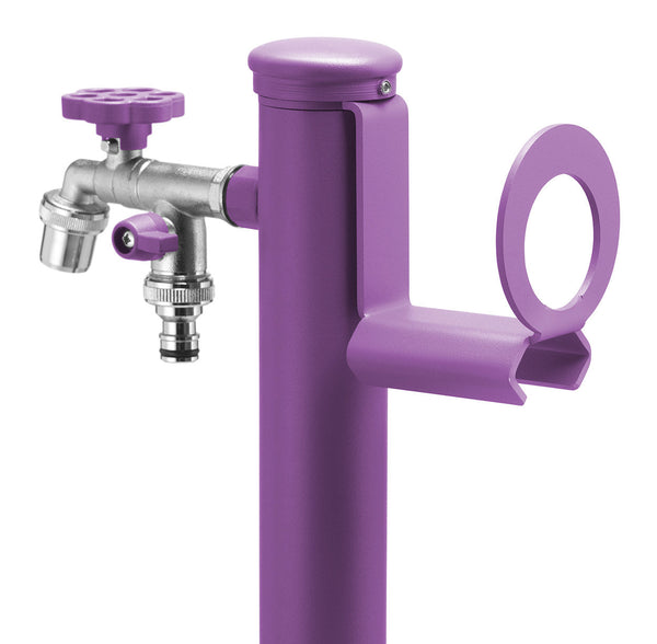 acquista Portatubo per Fontane da Giardino in Acciaio Belfer 42/PGS Viola