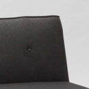 Divano Letto 178x82x70 cm in Tessuto Grigio Scuro
