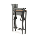 Sedia Pieghevole Regista 53x55x85 cm in Alluminio Revo Grigia