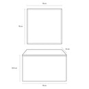 Mobile da Bagno sospeso Samoa 04 Laccato Grigio TFT