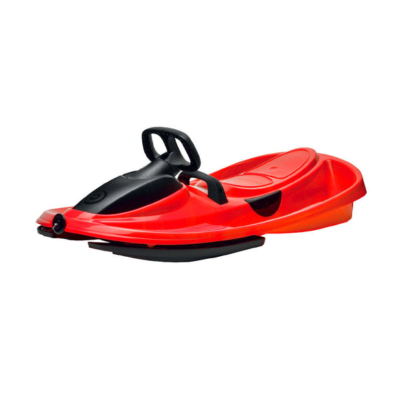 prezzo Bob Slittino da Neve 98x56x30 cm 2 Posti Stratos Rosso