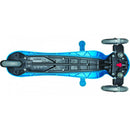 Monopattino a 3 Ruote a LED 3 Altezze Max 50Kg Globber PRIMO Fantasy Lights Up Happy Blu