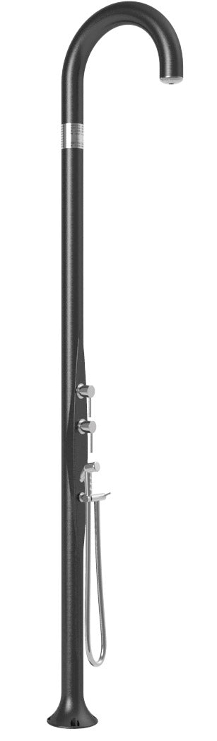 prezzo Doccia da Esterno Giardino Miscelatore Deviatore e Doccetta Mobile Arkema Funny Yin Top Line Perla