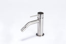 Rubinetto Miscelatore Monocomando per Bidet Satinato Tevere