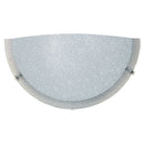 Applique 1xE27 Ganci Cromo Vetro Lastra Bianco E-Energy Gaia